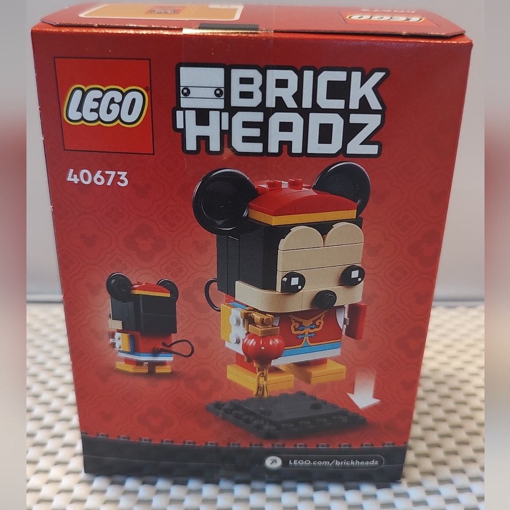 Lego Brick Headz 40673 Spring Festival Mickey Mouse Disney #215 - Picture 2 of 4